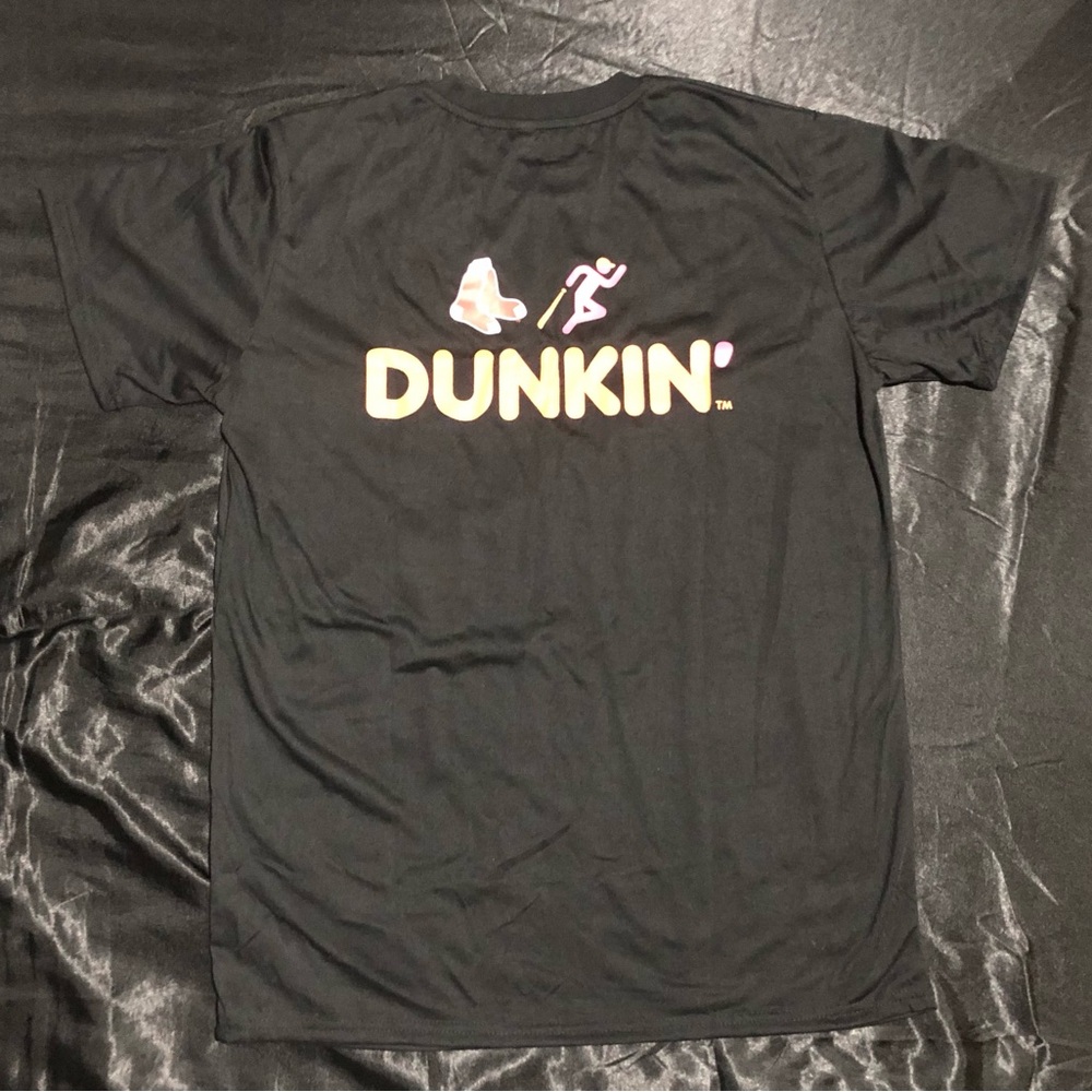 Dunkin’ Redsox Collaboration Black Graphic Tee